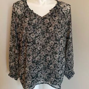 cabi Peasant Blouse size M